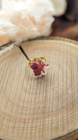 Bague fleur