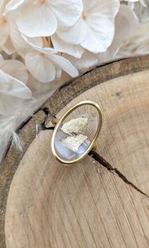 Bague ovale