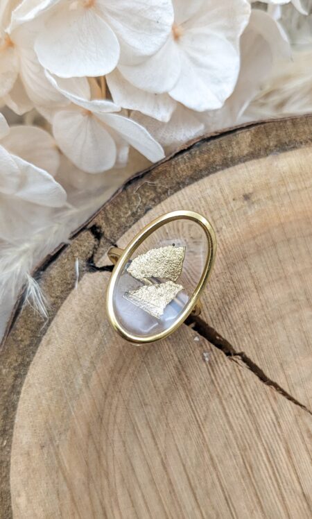 Bague ovale
