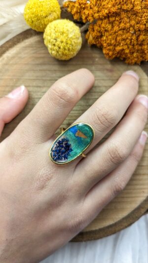 Bague ovale