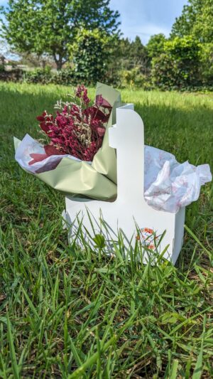 Panier fleuri fête des Mamans