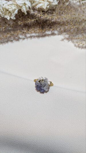 Bague fleur Brume