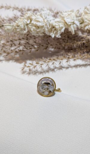 Bague médaillon Brume