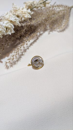 Bague médaillon Brume