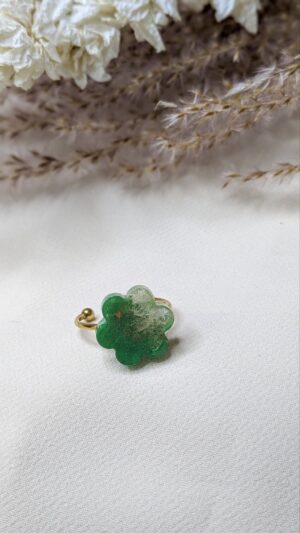 Bague fleur Kiwi