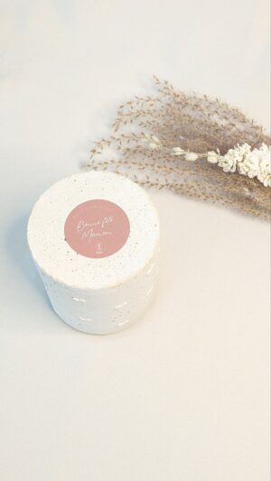 Bougie surprise personnalisable